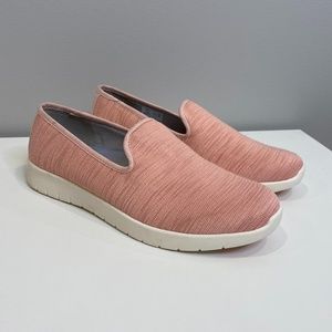 Pink Lands' End Comfort Step Slip On Sneakers